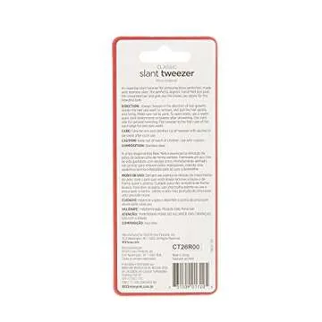 Kiss New York Premium Slant Tip Tweezer for Precision Grooming