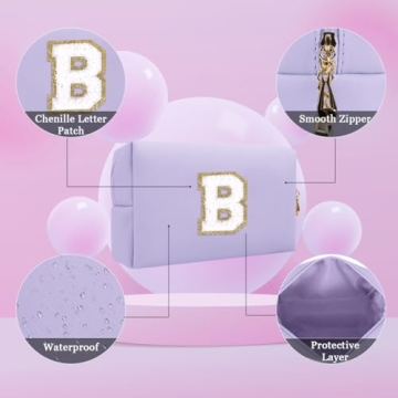 Personalized Makeup Bag for Women - Stylish Travel Pouch