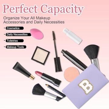 Personalized Makeup Bag for Women - Stylish Travel Pouch