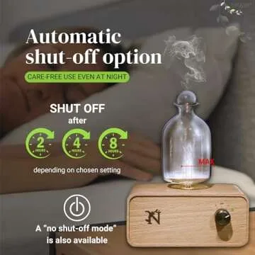 Serenity Glass Diffuser - Luxury Waterless Essential Oil Diffuser