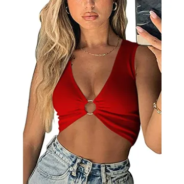 Stylish & Comfortable AEVZIV Sexy Crop Top