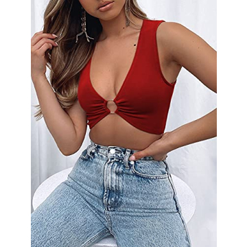 Stylish & Comfortable AEVZIV Sexy Crop Top