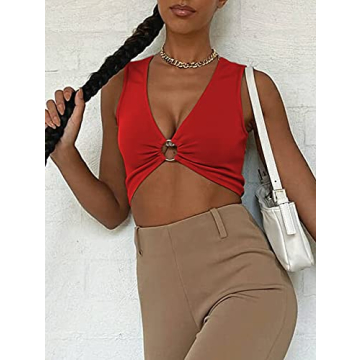 Stylish & Comfortable AEVZIV Sexy Crop Top