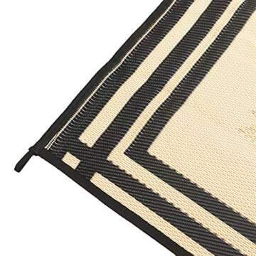 Glamplife 5x8 Outdoor Rug - Waterproof RV Mat