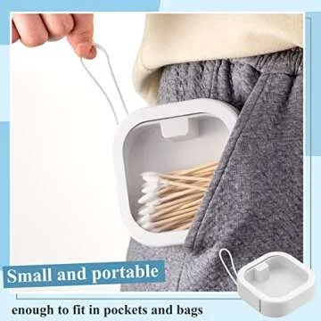 Organize with Kathfly 6 Pcs Hair Tie Container