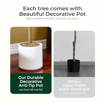 Cozy Flora 6ft Faux Olive Tree - Lifelike Indoor Decor