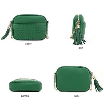 Stylish EVVE Quilted Crossbody Bag for Women - Versatile Purse