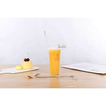 HIDORAN 3 Pack 12 Inches Stainless Steel Mixing Spoons