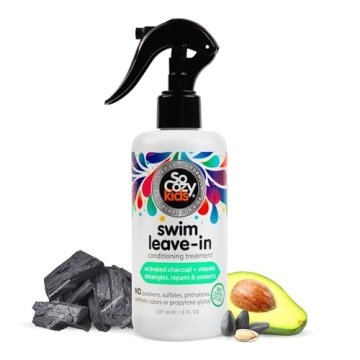 SoCozy Swim Leave-In Conditioner - Essential Post-Pool Care for Kids (8 Fl Oz)