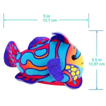 Zhuzhu Mandarin & Blue Tang 2-Pack Aquatic Fun