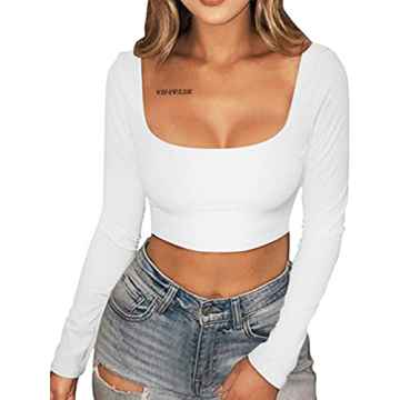 Stylish Women's Bodycon Long Sleeve Crop Top for All Occasions