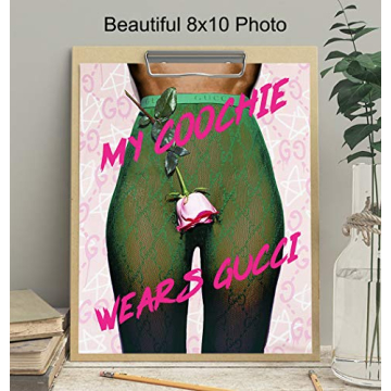 Gucci Black Wall Art Decor for Fashion Lovers