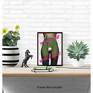 Gucci Black Wall Art Decor for Fashion Lovers