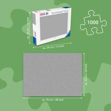 Ravensburger Pragser Wildsee, Dolomites, South Tyrol, Italy 1000 Piece Jigsaw Puzzle for Adults | Unique, Pieces | Anti-Glare Surface | FSC Certified, Eco-Friendly | Amazon Exclusive