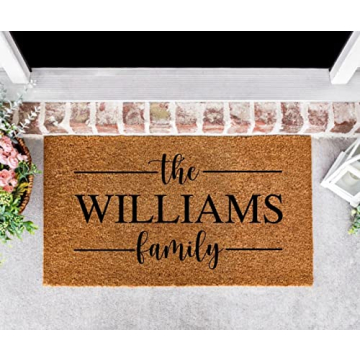 Personalized Custom Doormat for Home and Gifts