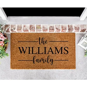 Personalized Custom Doormat for Home and Gifts