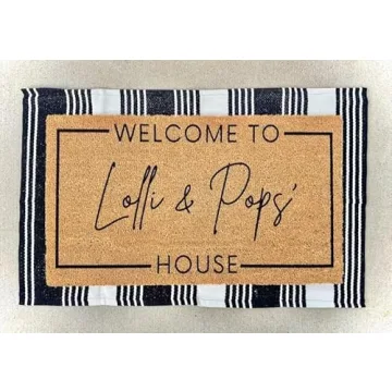 Personalized Custom Doormat for Home and Gifts