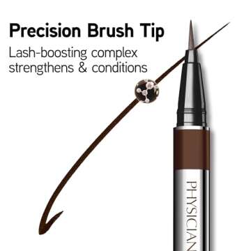 Physicians Formula Eye Booster, Lash-Enhancing 2-in-1 Eyeliner Serum, Dermatologist Approved, Hypoal...