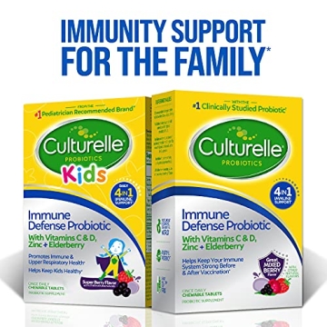 Culturelle Immune Defense Probiotic for Kids Chewables