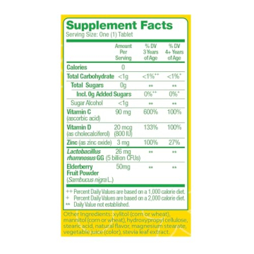 Culturelle Immune Defense Probiotic for Kids Chewables