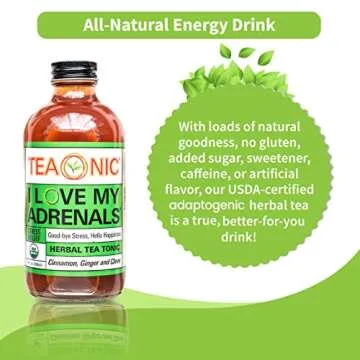 TEAONIC Adrenal Detox Tea - Organic & Vegan Tonic