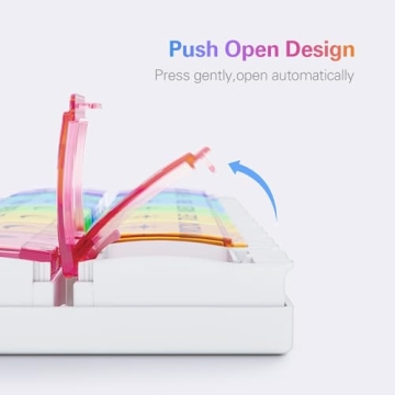 BUG HULL Large Capacity AM PM Pill Organizer for Daily Use