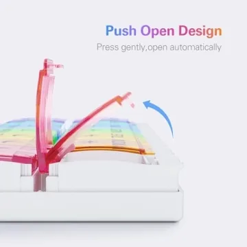 BUG HULL Large Capacity AM PM Pill Organizer for Daily Use