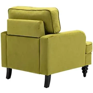 Midcentury Modern Velvet Arm Chair for Stylish Comfort