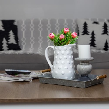 Stylish Galvanized Farmhouse Trays Set for Home & Events