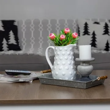 Stylish Galvanized Farmhouse Trays Set for Home & Events