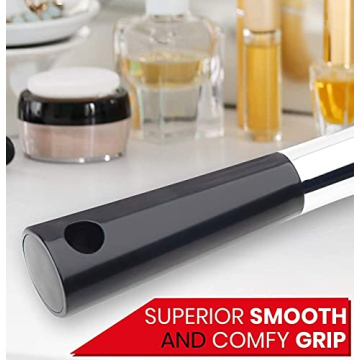 MIRRORVANA Large Hand Mirror with Comfy Handle