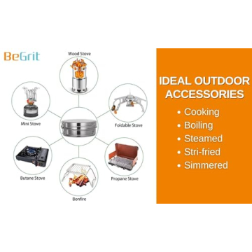 BeGrit Lightweight Camping Cookware Set for Hiking