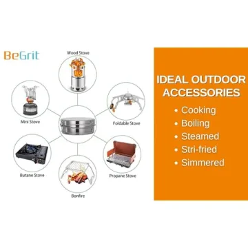 BeGrit Lightweight Camping Cookware Set for Hiking