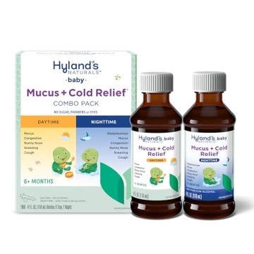 Hyland's Baby Mucus and Cold Relief, Day & Night Value Pack, 8 Fl Oz
