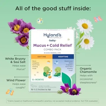 Hyland's Baby Mucus and Cold Relief for Comforting Care