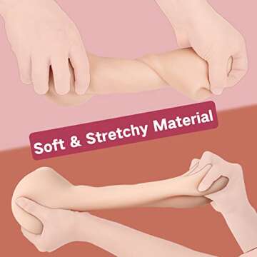 2 in 1 Male Masturbator Pocket Pussy for Men Sex Doll Male Sex Toy Pocket Pussies Adult Toys Blowjob Male Stroker Mens Sex Toys with 3D Realistic Vagina Tight Anus Male Sex Toys for Men Sex Pleasure