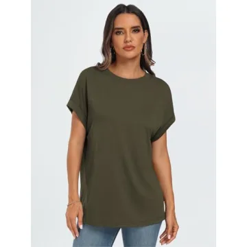 Trendy AUTOMET Women's Summer Crewneck T-Shirt