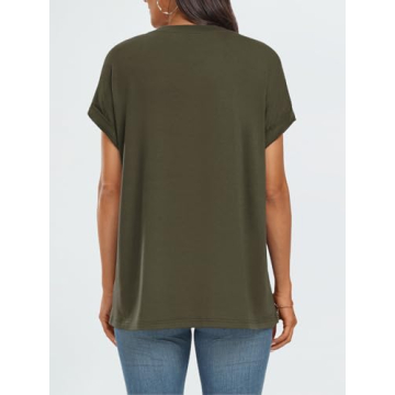 Trendy AUTOMET Women's Summer Crewneck T-Shirt