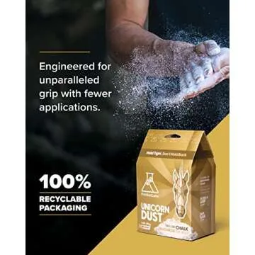 Friction Labs Unicorn Dust 5oz (142g) - Fine Texture - The New Standard in Chalk for Rock Climbing, Crossfit, and Powerlifting, Chalk White (FBA_FL-CHALK-UD-05)