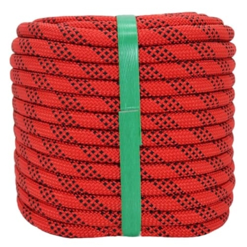 YUZENET Braided Polyester Arborist Rigging Rope - 3/8 inch x 100 feet for Outdoor Use