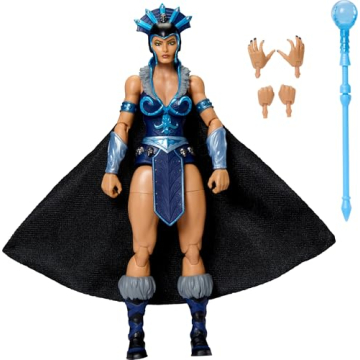 Masters of the Universe Masterverse 7-Inch Action Figure, New Eternia Evil-Lyn, Motu Toy Villain Sor...