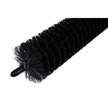 25 Inch (64cm) Flexible Lint Remover Cleaning Coil Brush for Dryers, Radiators, Refrigerators, Baseboards, and Other Special tasks. Coil Grill Brush by KONEX