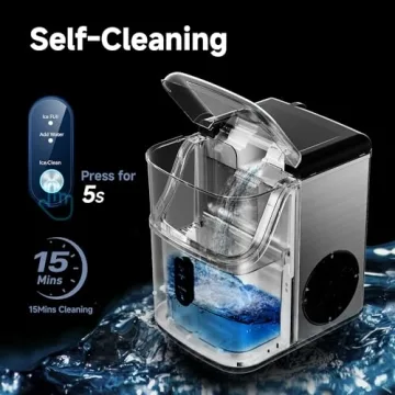 EUHOMY Nugget Ice Maker - Sonic Ice Machine