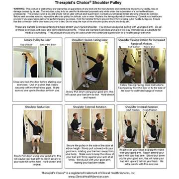 Shoulder Pulley for Pain Recovery and Rehabilitation