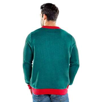 Tipsy Elves Ugly Christmas Sweaters for Men - Colorful and Funny Men's Christmas Sweaters - Hilariou...