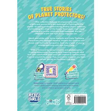 Rebel Girls Climate Warriors: 25 Tales of Women Who Protect the Earth