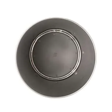 Bath Bliss 5 Liter Compact Stainless Steel Wastebasket