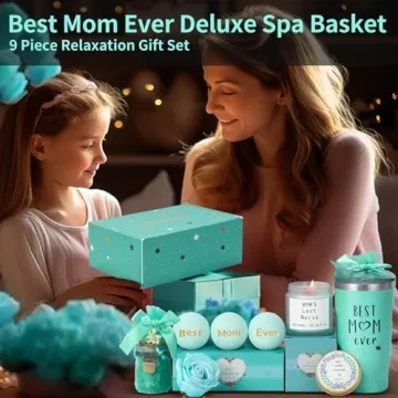 Yseoul Best Mom Ever Deluxe Spa Basket - Ideal Relaxation Gift Set