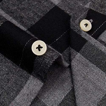 Alimens & Gentle Men's Plaid Flannel Shirt for All Occasions