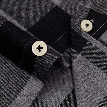 Alimens & Gentle Men's Plaid Flannel Shirt for All Occasions